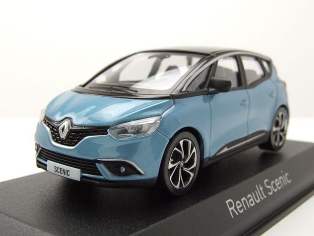 Norev Modellauto Renault Scenic 2016 blau schwarz Modellauto 1:43 Norev