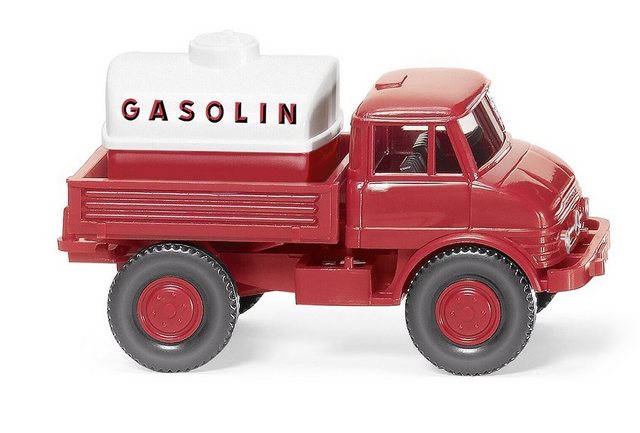 Wiking Modellauto Wiking H0 1/87 037109 Unimog U 406 "Gasolin" - OVP NEU