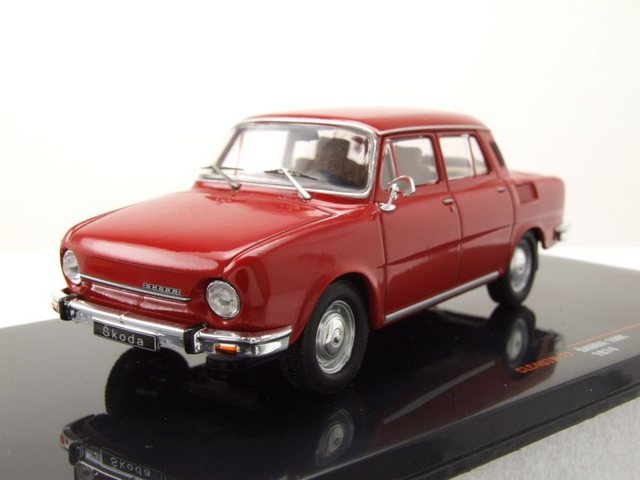 ixo Models Modellauto Skoda 100 L 1974 rot Modellauto 1:43 ixo models