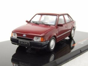 ixo Models Modellauto Ford Escort Mk4 1988 dunkelrot metallic Modellauto 1:43 ixo models