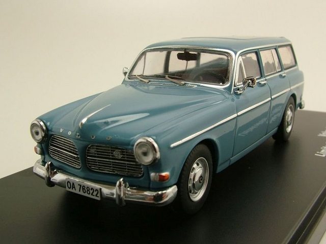 Triple9 Modellauto Volvo 220 Amazon Kombi 1962 graublau Modellauto 1:43 Triple9