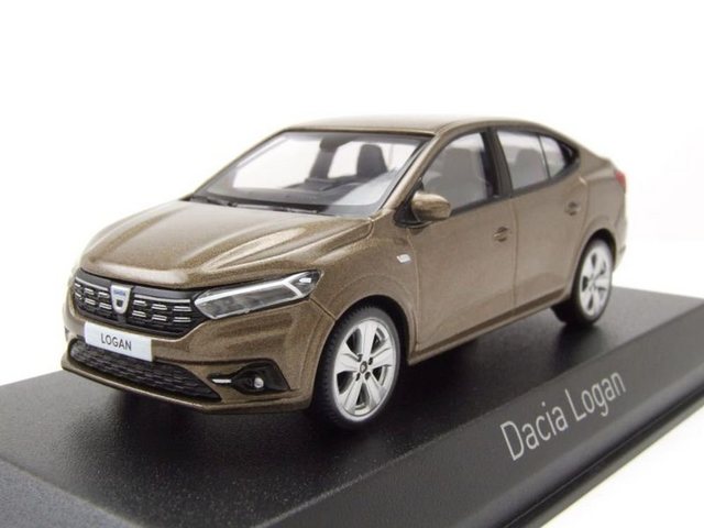 Norev Modellauto Dacia Logan 2021 braun metallic Modellauto 1:43 Norev