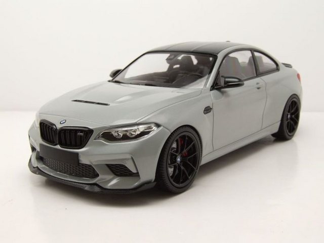 Minichamps Modellauto BMW M2 CS 2020 silber Modellauto 1:18 Minichamps