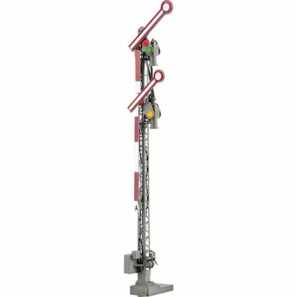 Viessmann Modelleisenbahn-Signal H0 Digital Form-Hauptsignal mit 2 gekoppelten