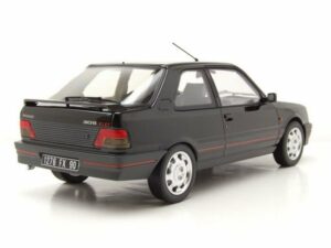 Norev Modellauto Peugeot 309 GTI 1990 schwarz Modellauto 1:18 Norev