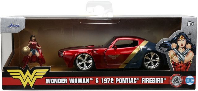 JADA Modellauto Modellauto Wonder Woman 1972 Pontiac Firebird mit Figur 1:32 253253009