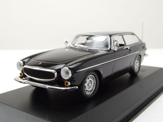 Maxichamps Modellauto Volvo P 1800 ES Schneewittchensarg 1971 schwarz Modellauto 1:43 Maxich