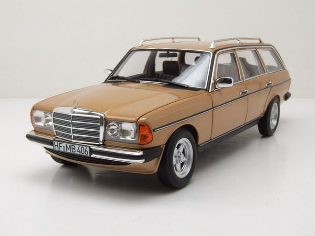 Norev Modellauto Mercedes 200 AMG T-Modell S123 Kombi 1982 gold metallic Modellauto