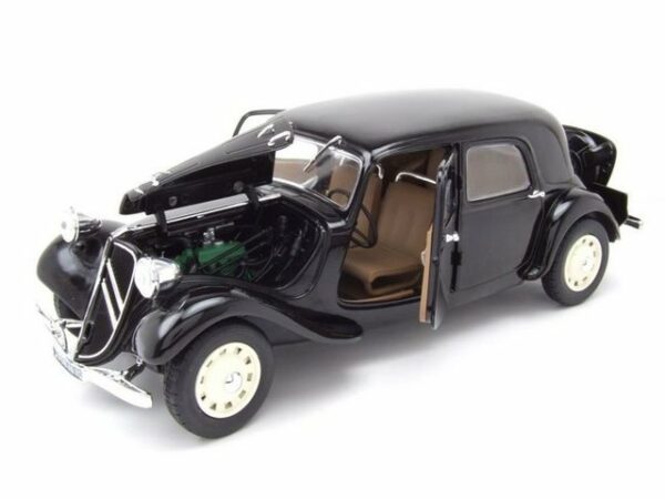 Solido Modellauto Citroen Traction 11CV 1937 schwarz Modellauto 1:18 Solido