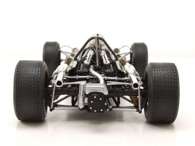 MCG Modellauto Brabham BT20 Formel 1 GP Großbritannien 1966 #6 grün D.Hulme Modellaut