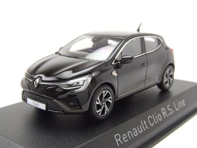 Norev Modellauto Renault Clio R.S. Line 2019 schwarz Modellauto 1:43 Norev