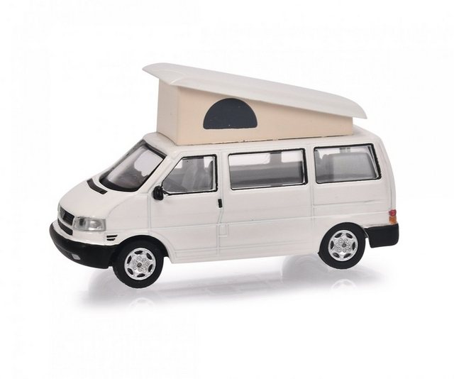 Schuco Modellauto 452667700 Schuco VW T4 California weiß 1:87