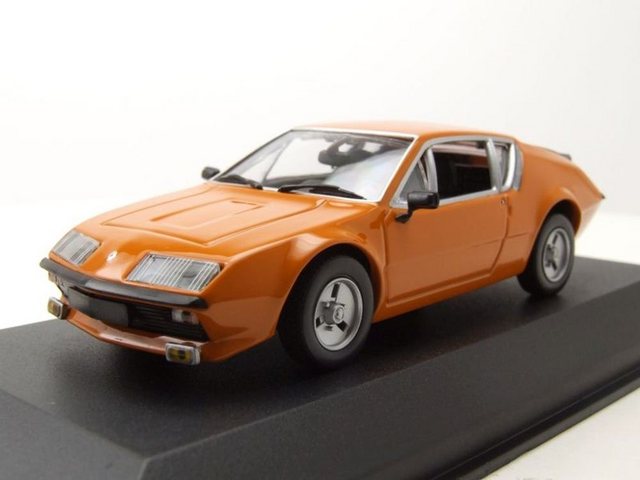 Maxichamps Modellauto Renault Alpine A310 1976 orange Modellauto 1:43 Maxichamps