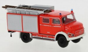 Brekina Modellauto Brekina H0 1/87 47174 Mercedes LAF 1113 TLF 16 Aufbau Rolläden hellro