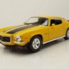 Maisto® Modellauto Chevrolet Camaro Z28 1971 gelb Modellauto 1:18 Maisto