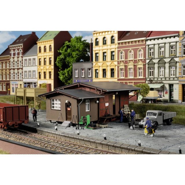 Auhagen Modelleisenbahn-Gebäude H0 Brennstoffhandel