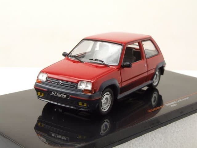 ixo Models Modellauto Renault 5 GT Turbo 1985 rot Modellauto 1:43 ixo models