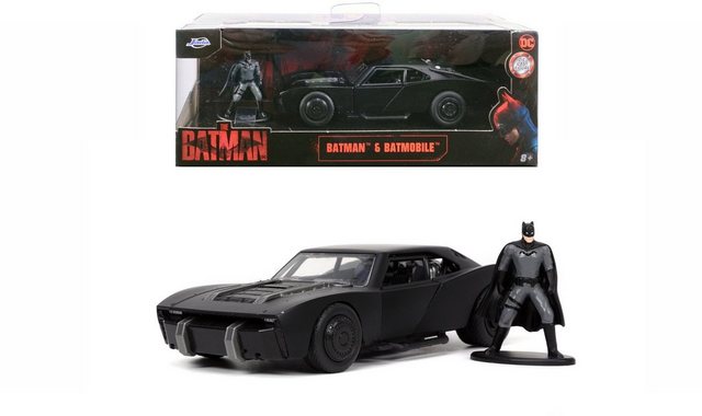 JADA Modellauto Modellauto Batman Batmobile 2022 mit Figur 1:32 253213008