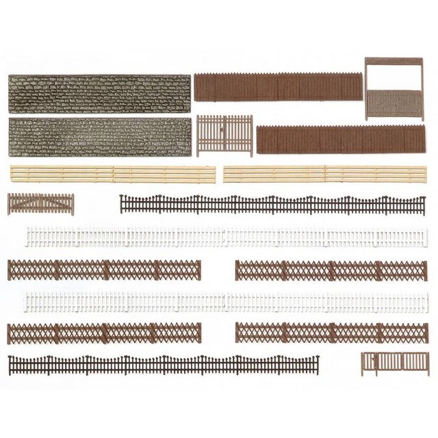 Busch Modelleisenbahn-Haus H0 Zäune