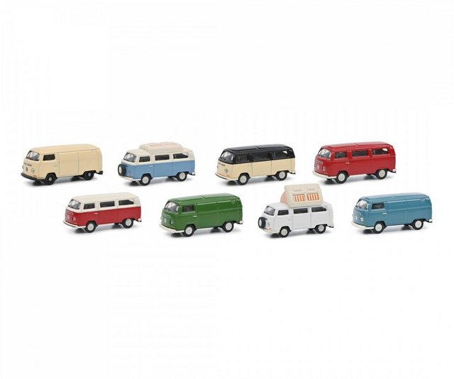 Schuco Modellauto 452668500 Schuco VW T2 Ladegut Set 1:87