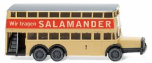 Wiking Modellauto Wiking N 1/160 097303 Berliner Doppeldeckerbus D 38 - NEU