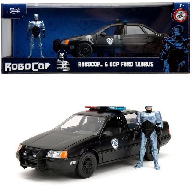 JADA Modellauto Modellauto RoboCop 1986 Ford Tarus mit Figur 1:24 253255060