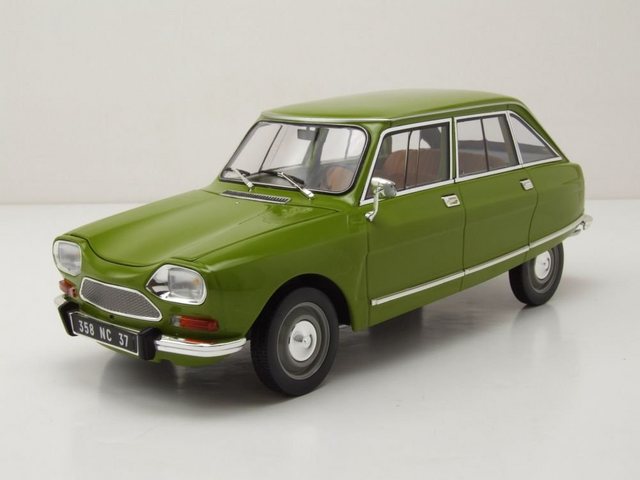 Norev Modellauto Citroen Ami 8 Club 1969 grün Modellauto 1:18 Norev