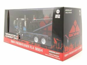 GREENLIGHT collectibles Modellauto Freightliner FLA 9664 Tow Truck 1984 schwarz Terminator 2 Modellauto