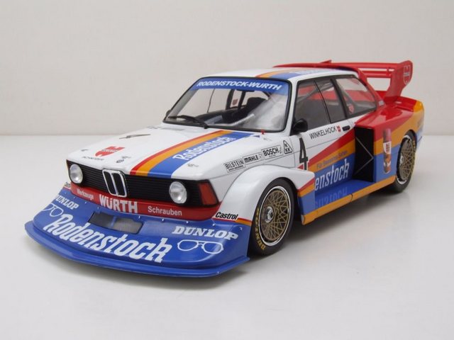 MCG Modellauto BMW 320 Gr.5 #4 Rodenstock DRM Zolder 1979 Winkelhock Modellauto 1:18