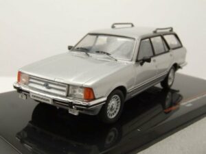 ixo Models Modellauto Ford Granada MKII Ghia Turnier Kombi 1982 silber Modellauto 1:43 ixo