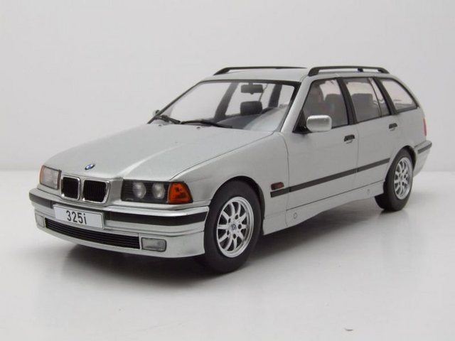 MCG Modellauto BMW 325i 3er E36 Touring Kombi 1995 silber Modellauto 1:18 MCG