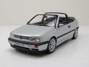 Norev Modellauto VW Golf 3 Cabrio 1995 silber Modellauto 1:18 Norev