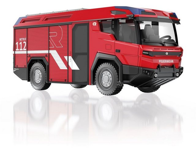 Wiking Modellauto Wiking 1/43 043110 Feuerwehr - Rosenbauer RT "R-Wing Design" - OVP NEU