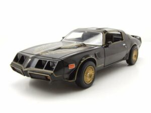 GREENLIGHT collectibles Modellauto Pontiac Firebird Trans Am 1977 schwarz Smokey and the Bandit Modellaut