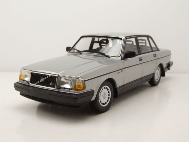 Minichamps Modellauto Volvo 240 GL 1986 silber Modellauto 1:18 Minichamps