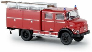 Brekina Modellauto Brekina H0 1/87 47160 Mercedes LAF 1113 TLF 16 mit Klappen