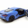 Motormax Modellauto Chevrolet Corvette Stingray C8 2020 blau Modellauto 1:24 Motormax