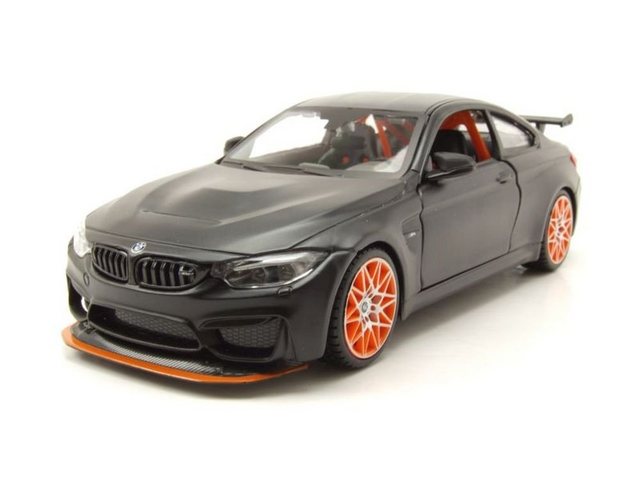 Maisto® Modellauto BMW M4 GTS matt schwarz Modellauto 1:24 Maisto