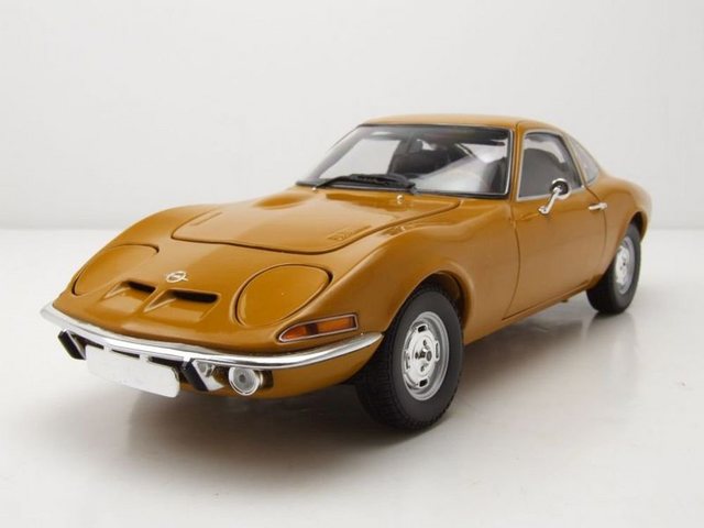 Minichamps Modellauto Opel GT 1970 ocker Modellauto 1:18 Minichamps