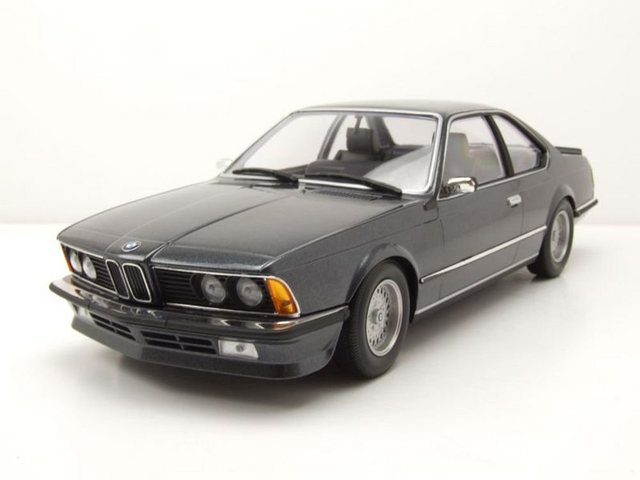 Minichamps Modellauto BMW 635 CSI 1982 grau metallic Modellauto 1:18 Minichamps