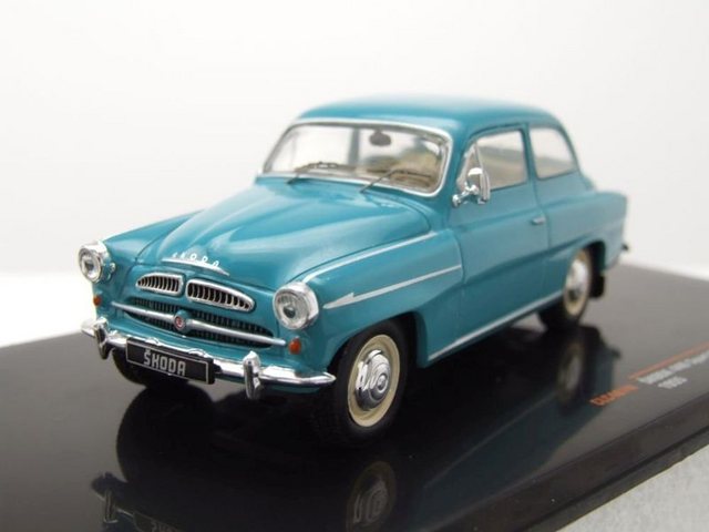 ixo Models Modellauto Skoda 440 Spartak 1955 blau Modellauto 1:43 ixo models