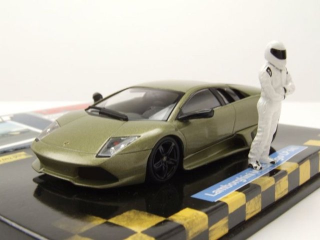 Minichamps Modellauto Lamborghini Murcielago LP640 2006 grün metallic Top Gear Modellauto