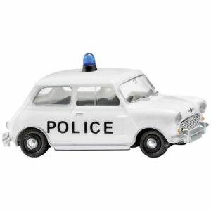 Wiking Modelleisenbahn-Straße H0 Polizei Morris Mini-Minor