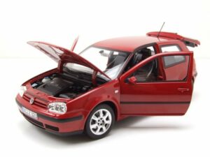 Norev Modellauto VW Golf 4 2002 rot Modellauto 1:18 Norev