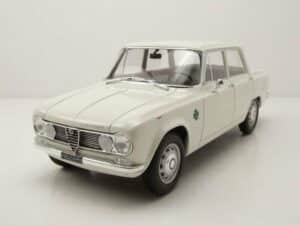 Norev Modellauto Alfa Romeo Giulia TI Super 1963 weiß Modellauto 1:18 Norev