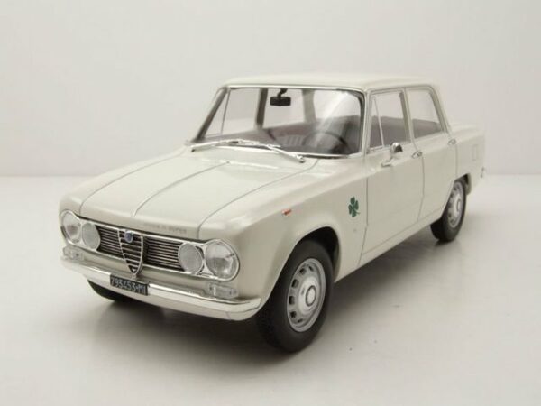 Norev Modellauto Alfa Romeo Giulia TI Super 1963 weiß Modellauto 1:18 Norev