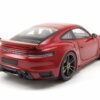 Minichamps Modellauto Porsche 911 992 Turbo S Sport Design 2021 rot Modellauto 1:18 Minicham