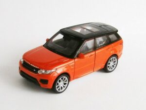 Welly Modellauto LAND ROVER RANGE ROVER Sport Metall Modellauto Modell Auto Spielzeugauto Geschenk 65 (Orange)