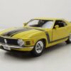 Welly Modellauto Ford Mustang Boss 302 1970 gelb Modellauto 1:24 Welly