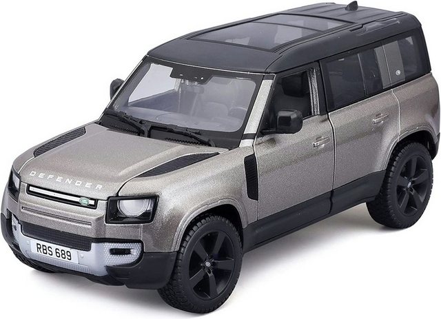 Bburago Modellauto 18-21101 - Land Rover Defender '22 (silber)